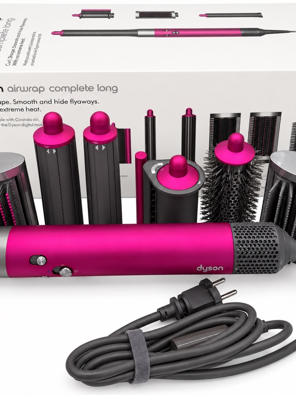 Dyson Airwrap Complete Long Multi-Styler in Pink and Black